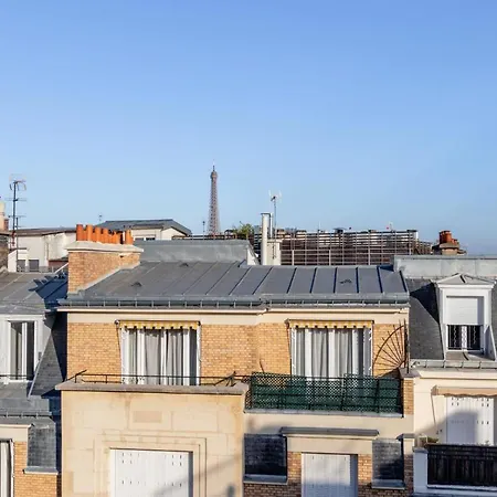 Apartment Guestready - Terrasse Vue Tour Eiffel *